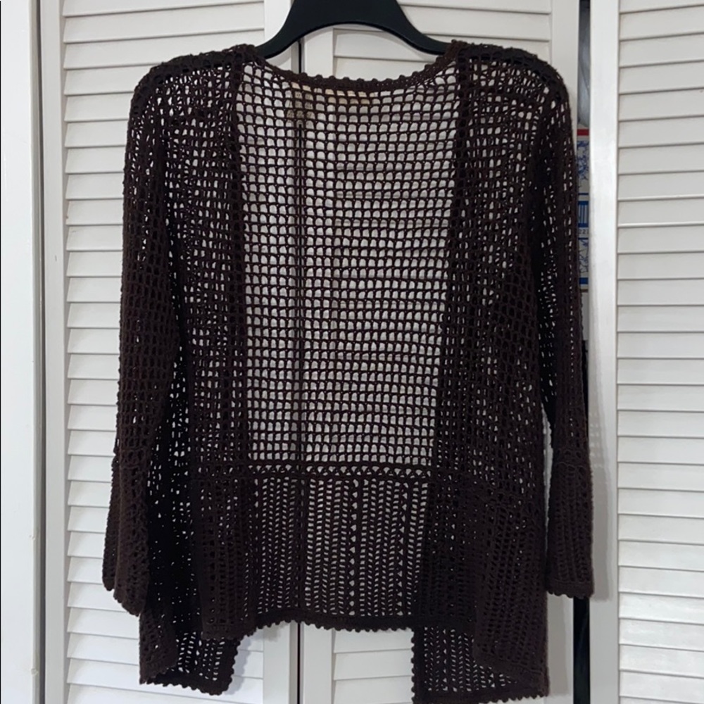 Apostrophe Open Woven Jacket Medium - Picture 4 of 6
